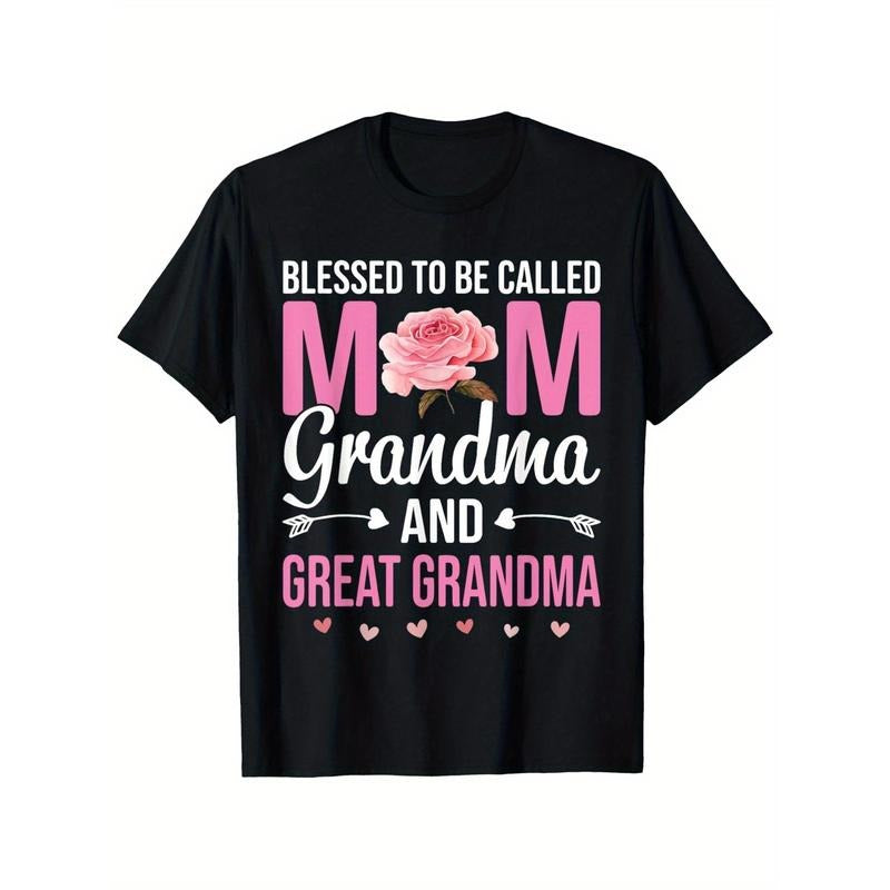 Blessed Be Called Mom Grandma Great Casual Crew Neck - Adult & Kids T-Shirts, Sweatshirts & Hoodies apparel design preview 1