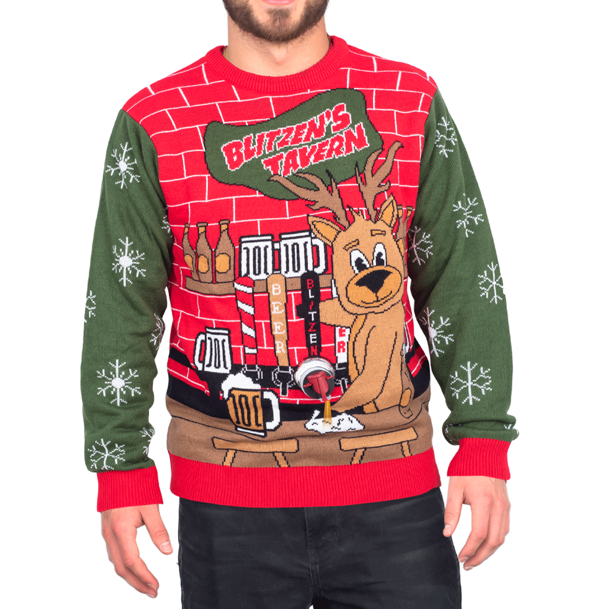 Blitzen's Tavern Beverage Graphic Sweater - Gift Idea product image 2