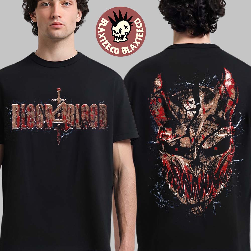 Blood4Blood Event Merch In Daytona Beach Florida On - Adult & Kids T-Shirts, Sweatshirts & Hoodies apparel design preview 1