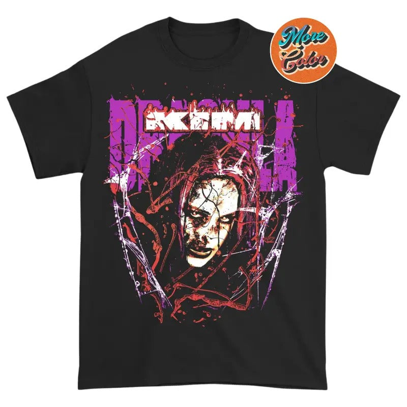 Bloody Face Dracula Movie Cotton Crew Neck Size S 3XL - Adult & Kids T-Shirts, Sweatshirts & Hoodies apparel design preview 1
