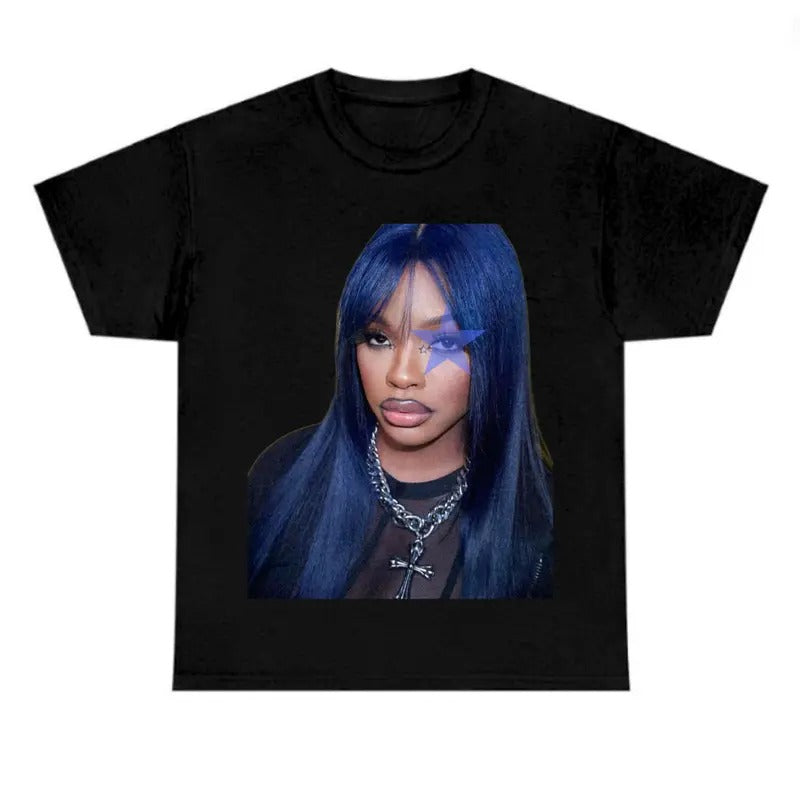 Blue Star JT Black Classic Cotton - Adult & Kids T-Shirts, Sweatshirts & Hoodies apparel design preview 1