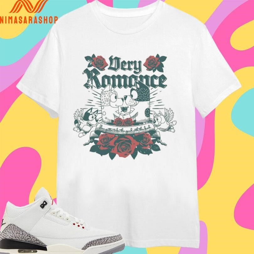 Bluey And Bingo Very Romance - Adult & Kids T-Shirts, Sweatshirts & Hoodies apparel design preview 1