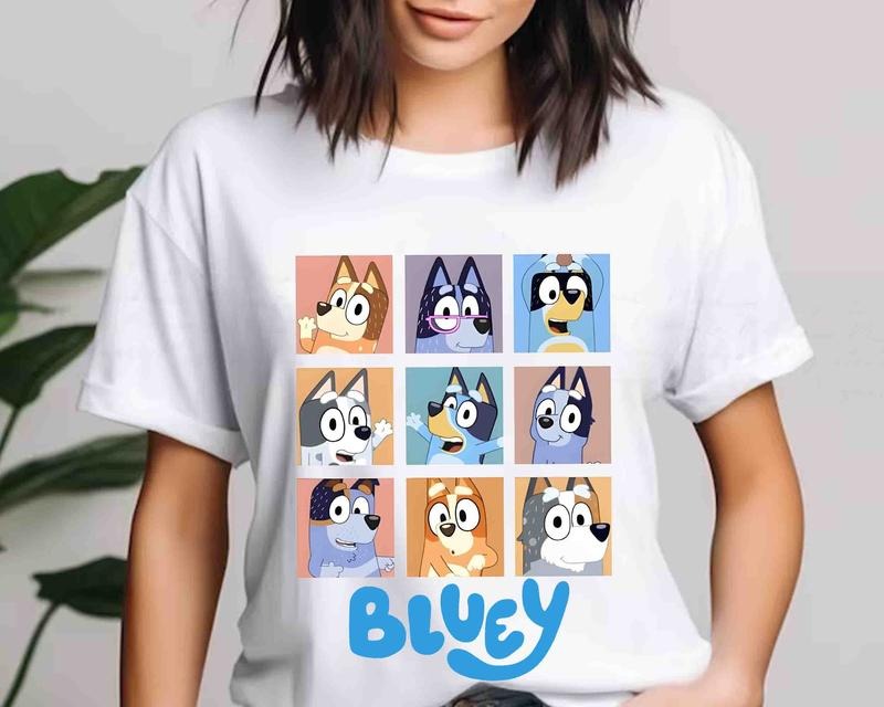 Bluey Era Family - Adult & Kids T-Shirts, Sweatshirts & Hoodies apparel design preview 1