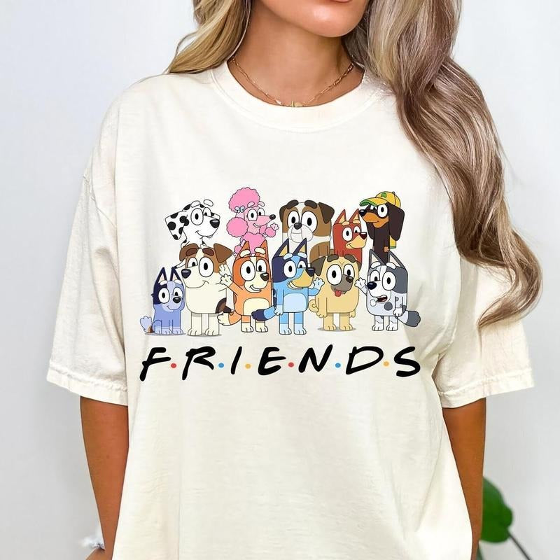 Bluey Friends DRG Bundle Her - Adult & Kids T-Shirts, Sweatshirts & Hoodies apparel design preview 1