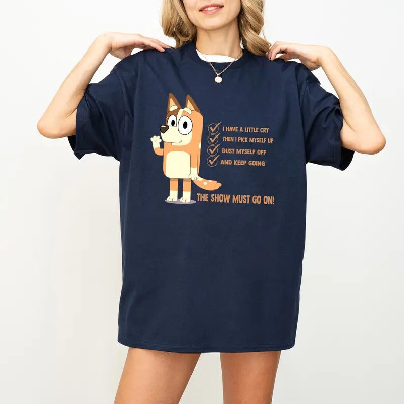 Bluey Mom Funny Checklist Chili'S Check List Perfect - Adult & Kids T-Shirts, Sweatshirts & Hoodies apparel design preview 1