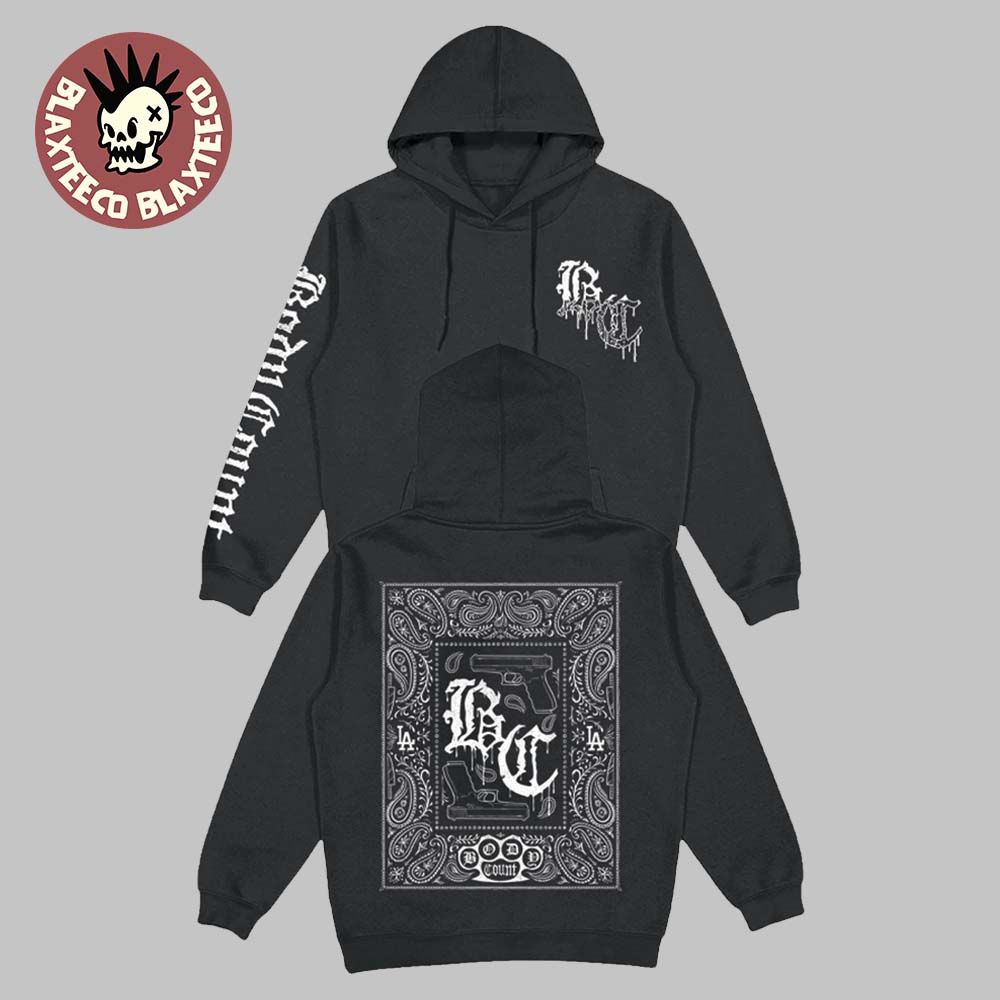 Body Count Cortada Bandana Merch - Adult & Kids T-Shirts, Sweatshirts & Hoodies apparel design preview 1