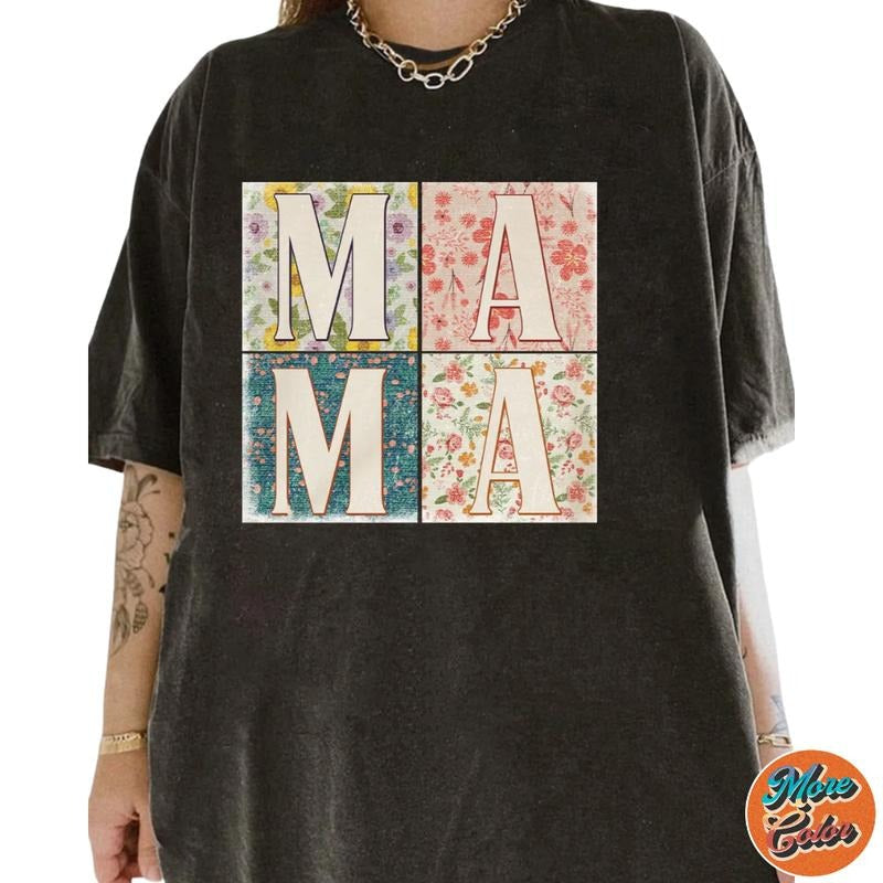 Boho Mama Cotton Crew Neck Size S 4XL Menswear Top - Adult & Kids T-Shirts, Sweatshirts & Hoodies apparel design preview 1