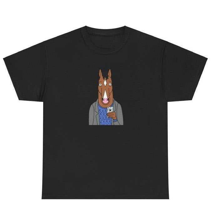 Bojack Horseman Cotton Casual Street Crew Neck Short - Adult & Kids T-Shirts, Sweatshirts & Hoodies apparel design preview 1
