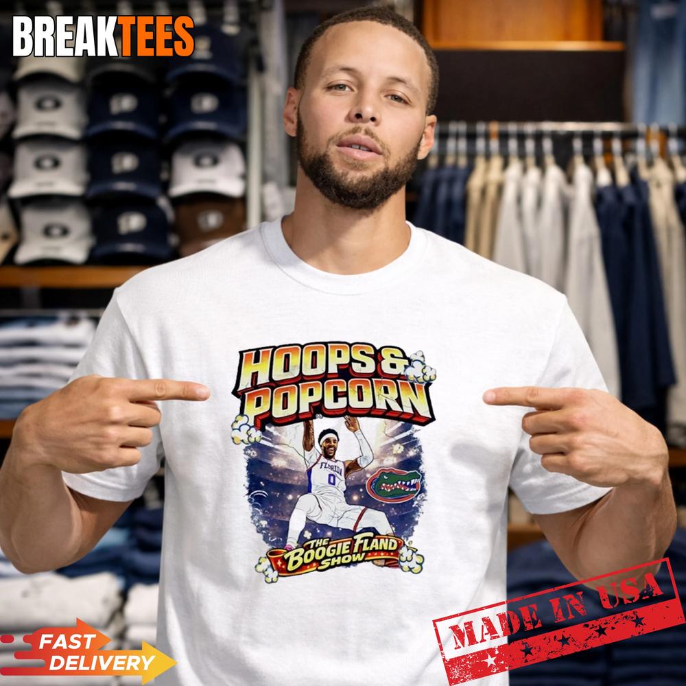 Boogie Fland Florida Gators Hoops Basketball - Adult & Kids T-Shirts, Sweatshirts & Hoodies apparel design preview 1