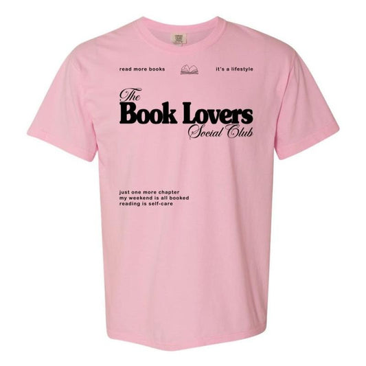 'Book Lovers Social Club' - Adult & Kids T-Shirts, Sweatshirts & Hoodies apparel design preview 1