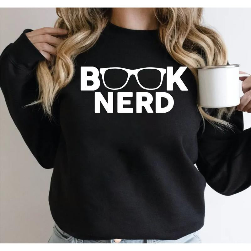 Book Nerd Lover Funny Reading Bookish Bookworm - Adult & Kids T-Shirts, Sweatshirts & Hoodies apparel design preview 1