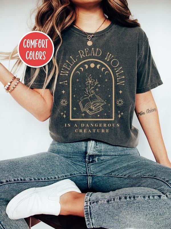 Bookish Reading Librarian Literature Literary Book - Adult & Kids T-Shirts, Sweatshirts & Hoodies apparel design preview 1