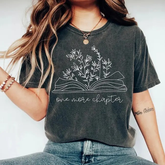 Bookish Funny Reading Book Librarian Cute Trending - Adult & Kids T-Shirts, Sweatshirts & Hoodies apparel design preview 1