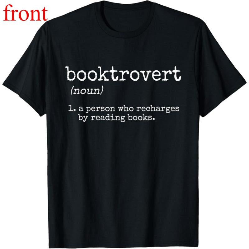 Booktrovert Funny Book Reader - Adult & Kids T-Shirts, Sweatshirts & Hoodies apparel design preview 1