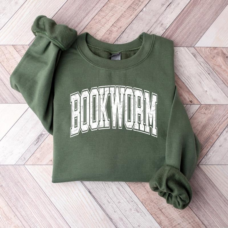 Bookworm Cute Book Lover Librarian Teacher Bookish - Adult & Kids T-Shirts, Sweatshirts & Hoodies apparel design preview 1