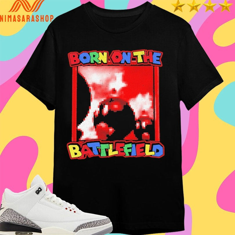 Born On The Battlefield - Adult & Kids T-Shirts, Sweatshirts & Hoodies apparel design preview 1