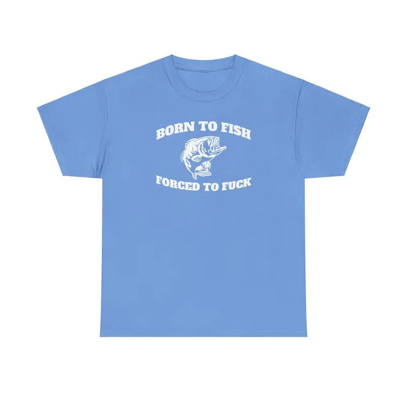 Born Fish Funny Casual Cotton Streetwear Menswear - Adult & Kids T-Shirts, Sweatshirts & Hoodies apparel design preview 1