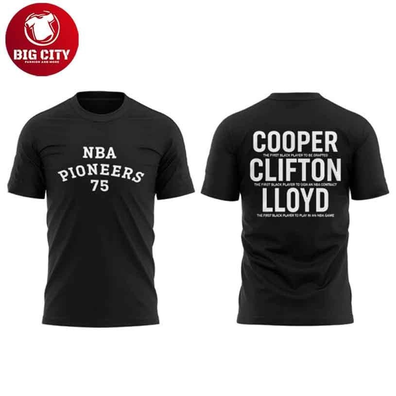 Boston Celtics 75th Anniversary NBA Pioneers Two - Adult & Kids T-Shirts, Sweatshirts & Hoodies apparel design preview 1