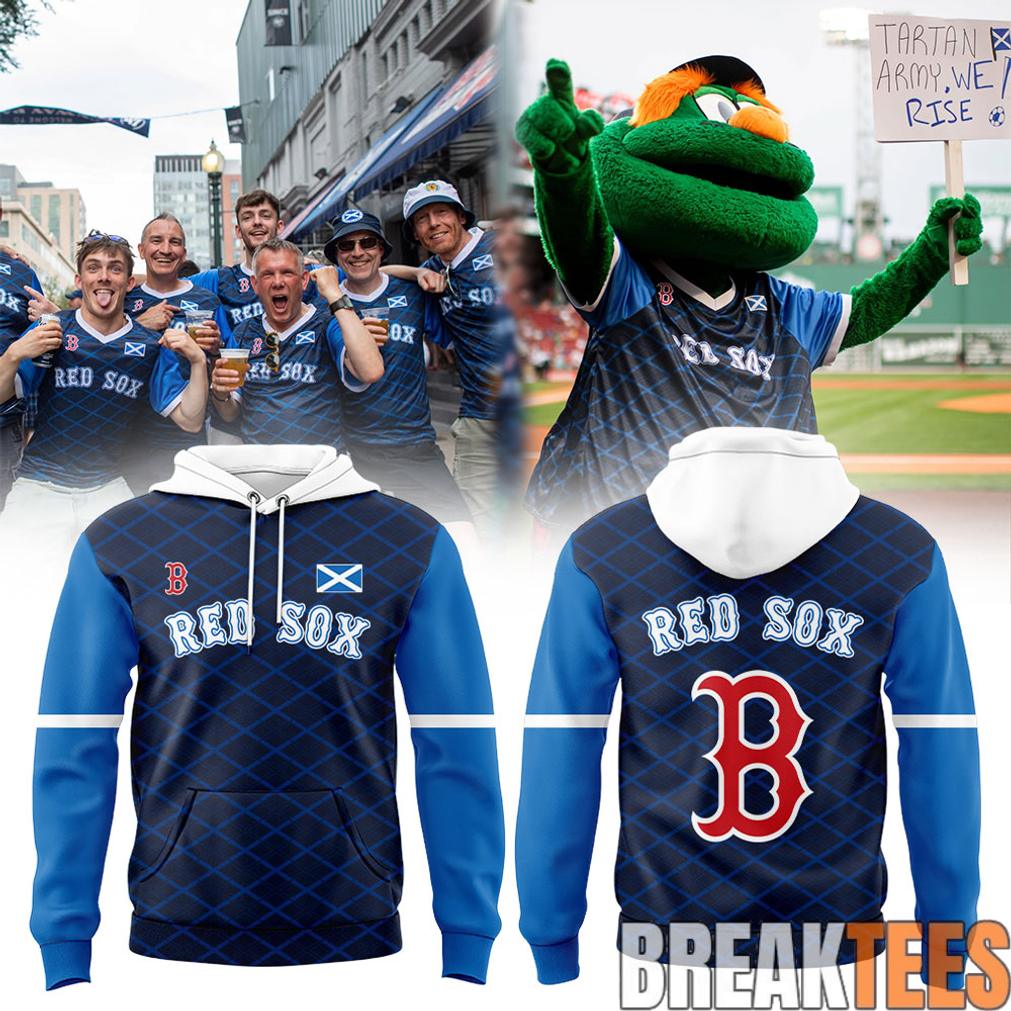 Boston Red Sox Scottish Celebration 2026 Special - Adult & Kids T-Shirts, Sweatshirts & Hoodies apparel design preview 1