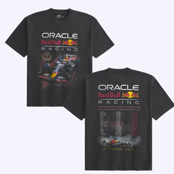 Boxy Heavyweight Oracle Redd Bull Racing - Adult & Kids T-Shirts, Sweatshirts & Hoodies apparel design preview 1