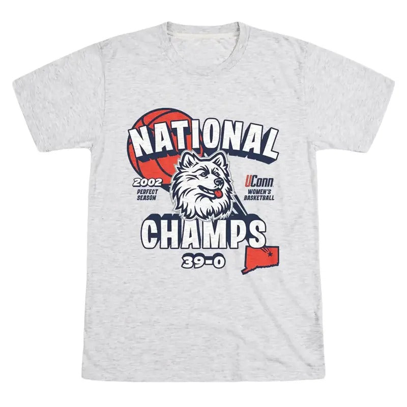 Brad Clothings Vintage UConn 2002 National Champs 39 - Adult & Kids T-Shirts, Sweatshirts & Hoodies apparel design preview 1