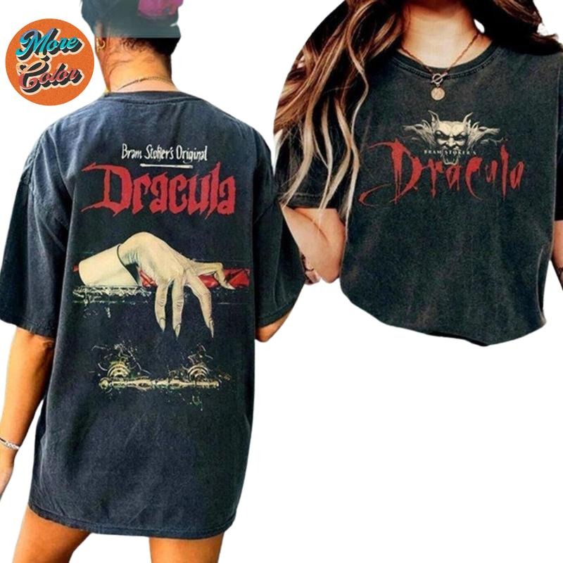Bram Stoker'S Dracula Movie Vintage 2 Sided Cotton - Adult & Kids T-Shirts, Sweatshirts & Hoodies apparel design preview 1
