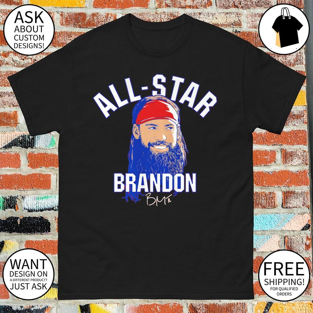 Brandon Marsh Philadelphia Phillies MLB All-Star - Adult & Kids T-Shirts, Sweatshirts & Hoodies apparel design preview 1