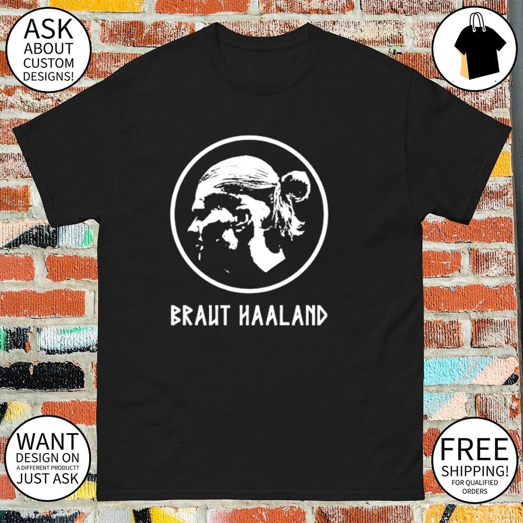 Braut Haaland Norway 09 - Adult & Kids T-Shirts, Sweatshirts & Hoodies apparel design preview 1