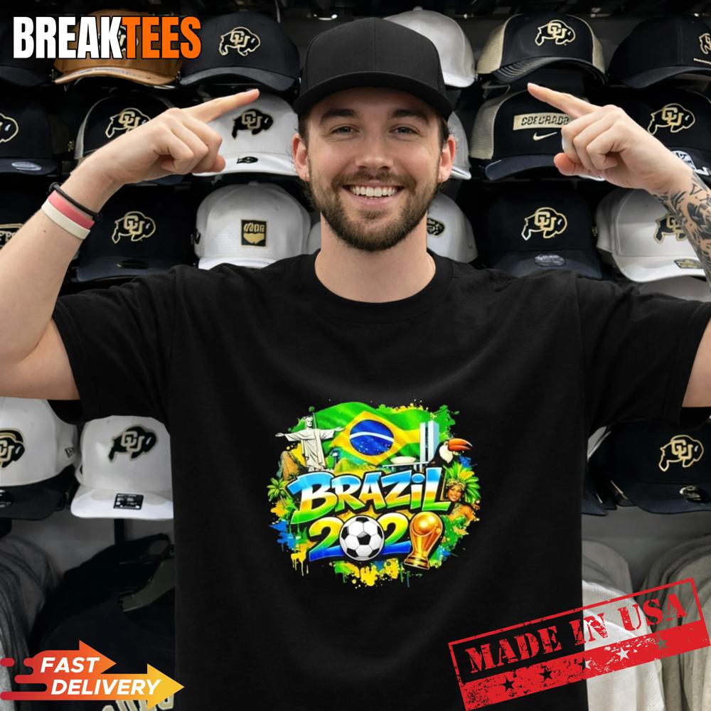 Brazil North America Soccer Tournament 2026 - Adult & Kids T-Shirts, Sweatshirts & Hoodies apparel design preview 1