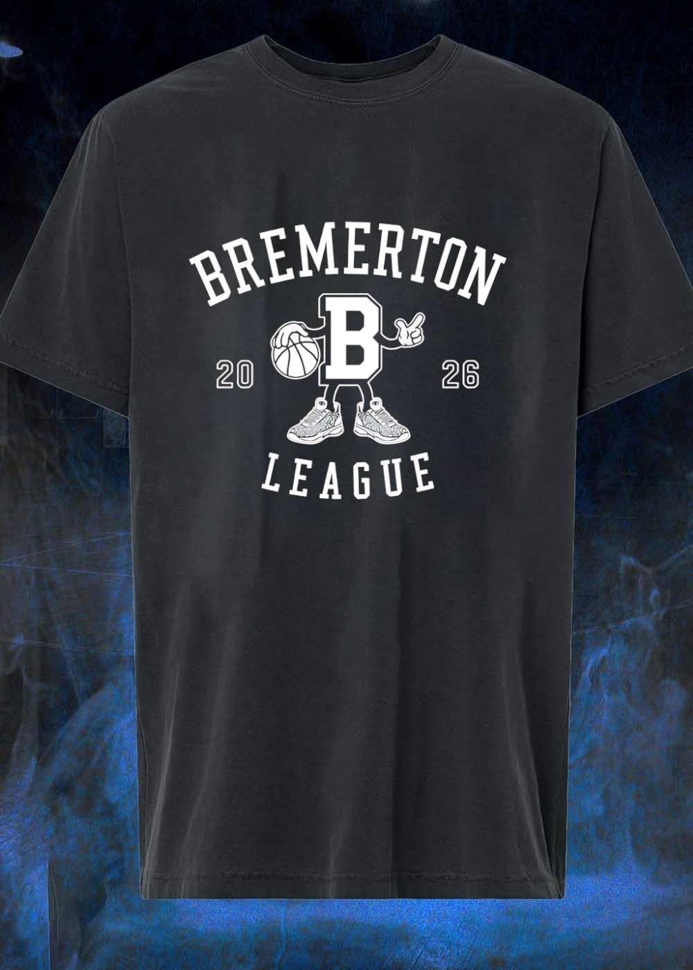 Bremerton League 20 26 Basketball Character Playing - Adult & Kids T-Shirts, Sweatshirts & Hoodies apparel design preview 1