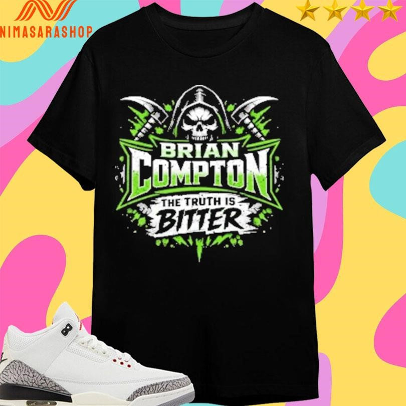Brian Compton The Truth Is Bitter Skull - Adult & Kids T-Shirts, Sweatshirts & Hoodies apparel design preview 1