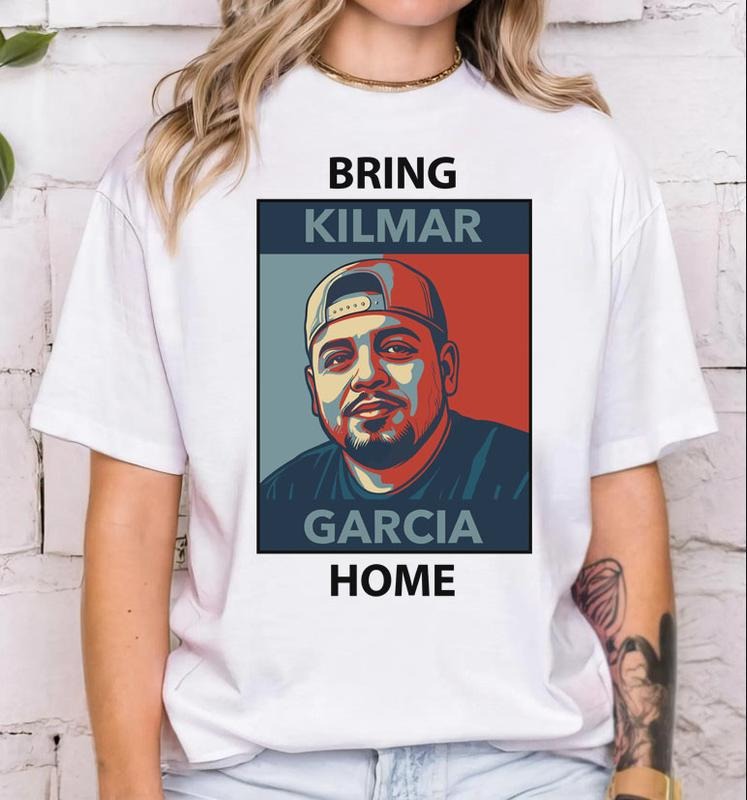 Bring Kilmar Garcia Home Wrongfully Deported Protest - Adult & Kids T-Shirts, Sweatshirts & Hoodies apparel design preview 1