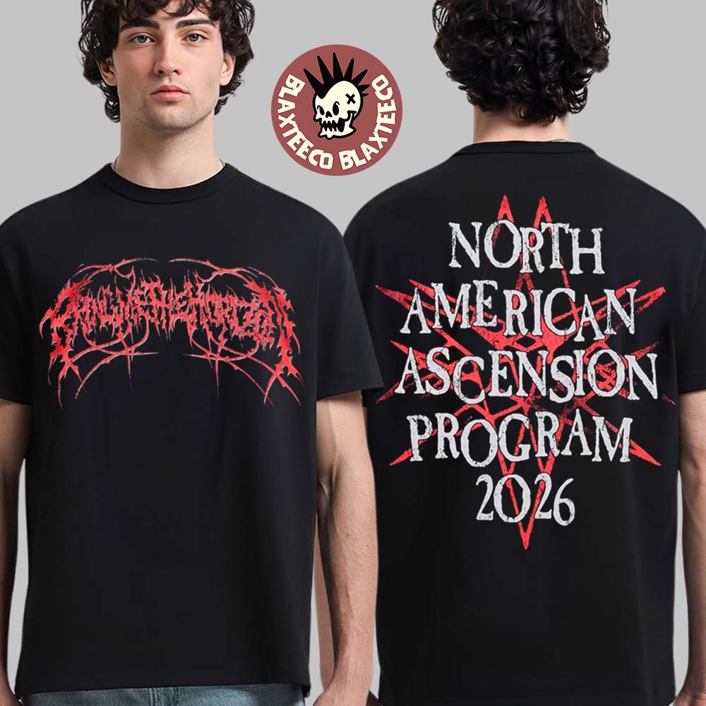 Bring Me The Horizon North American Ascension Program - Adult & Kids T-Shirts, Sweatshirts & Hoodies apparel design preview 1
