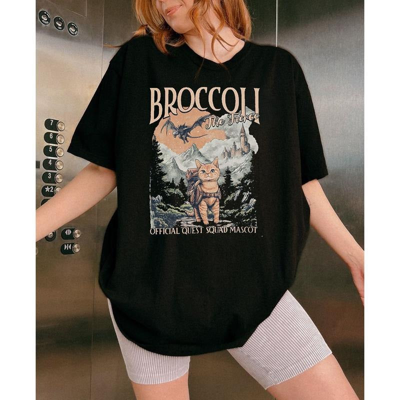 Broccoli Fierce Sworn Protector Quest Squad Fourth - Adult & Kids T-Shirts, Sweatshirts & Hoodies apparel design preview 1