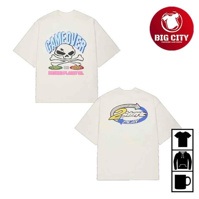Broken Planet Game Over Two Sided - Adult & Kids T-Shirts, Sweatshirts & Hoodies apparel design preview 1