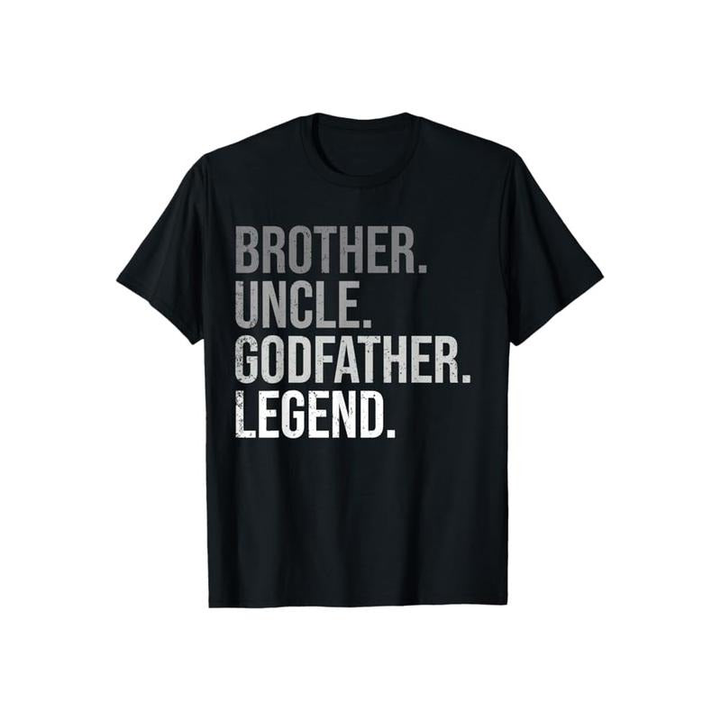 Brother Uncle Godfather Legend Fun Best Funny Casual - Adult & Kids T-Shirts, Sweatshirts & Hoodies apparel design preview 1