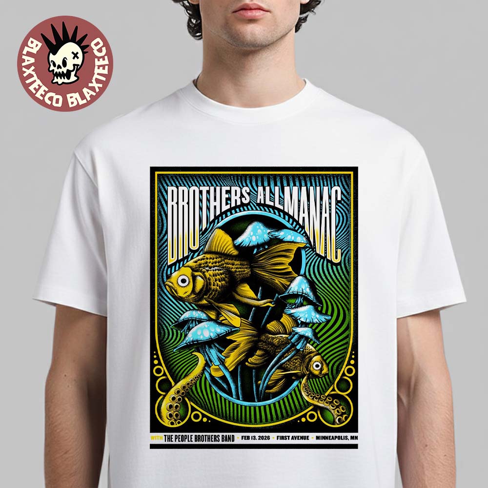 Brothers Allmanac Minneapolis Minnesota 2026 Venue - Adult & Kids T-Shirts, Sweatshirts & Hoodies apparel design preview 1