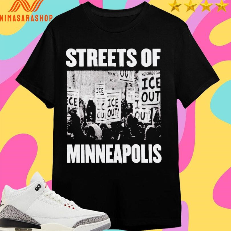 Bruce Springsteen Streets Of Minneapolis Ice Out - Adult & Kids T-Shirts, Sweatshirts & Hoodies apparel design preview 1