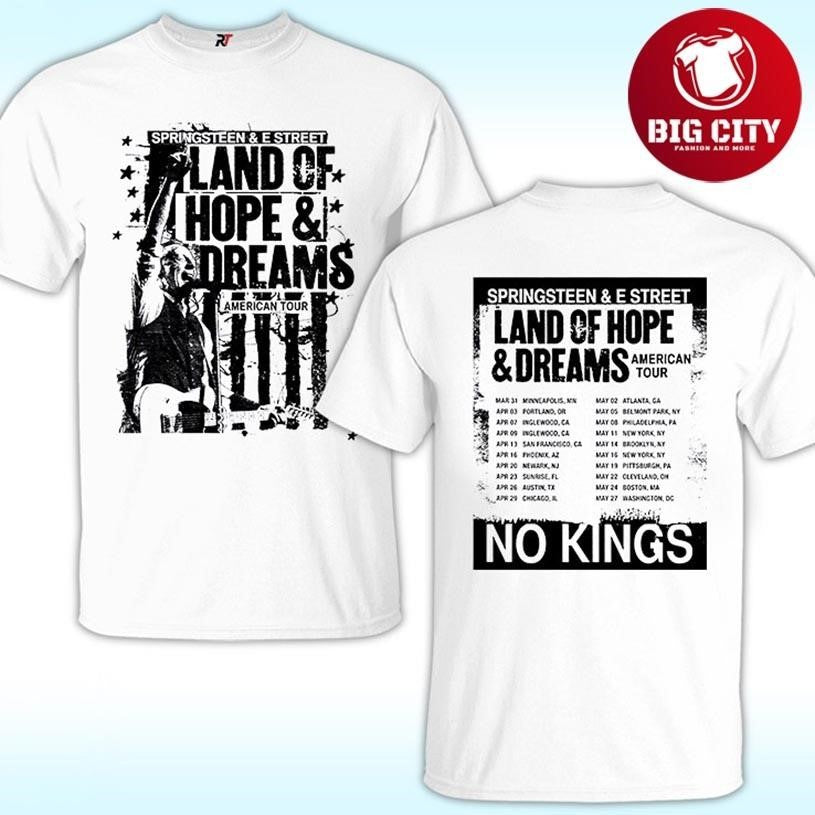Bruce Springsteen The E Street Band Tour 2026 Two - Adult & Kids T-Shirts, Sweatshirts & Hoodies apparel design preview 1