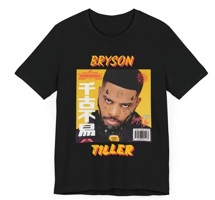 Bryson Tiller Tour Fan 2024 BTA - Adult & Kids T-Shirts, Sweatshirts & Hoodies apparel design preview 1