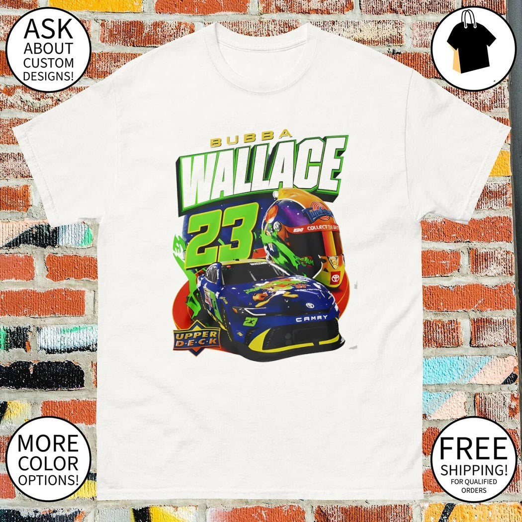 Bubba Wallace Upper DECK x 23XI Racing - Adult & Kids T-Shirts, Sweatshirts & Hoodies apparel design preview 1