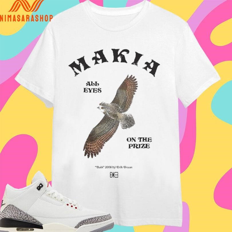 Bubi Makia All Eyes On The Prize - Adult & Kids T-Shirts, Sweatshirts & Hoodies apparel design preview 1