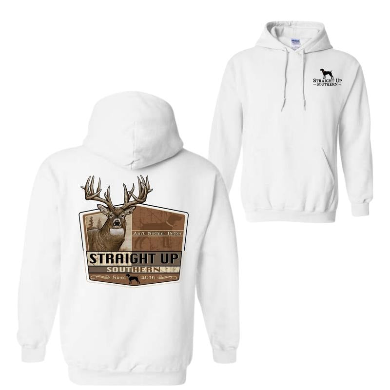 Buck Nothing Better Funny Deer Hunting Trophy Outdoor - Adult & Kids T-Shirts, Sweatshirts & Hoodies apparel design preview 1