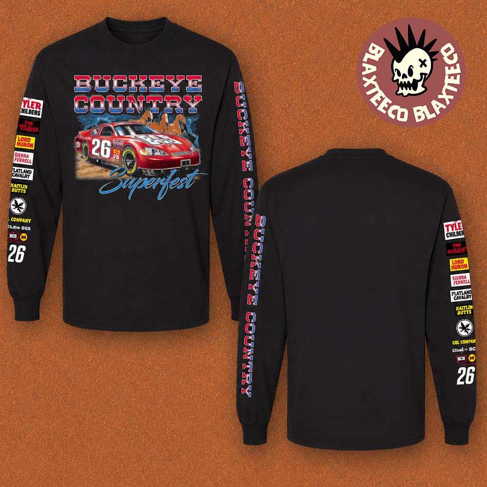 Buckeye Country Superfest 2026 Exclusive Merchandise - Adult & Kids T-Shirts, Sweatshirts & Hoodies apparel design preview 1