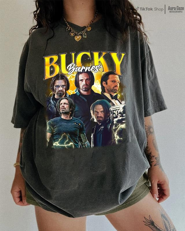 Bucky Barners Winter Soliers Comfort Colors Sebastian - Adult & Kids T-Shirts, Sweatshirts & Hoodies apparel design preview 1