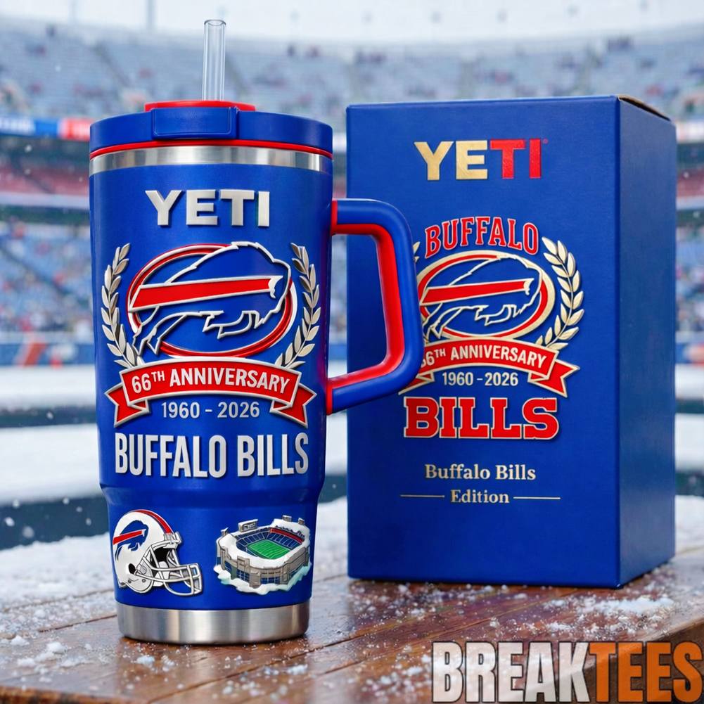 Buffalo Bill 66th Anniversary YETI Tumbler - Adult & Kids T-Shirts, Sweatshirts & Hoodies apparel design preview 1