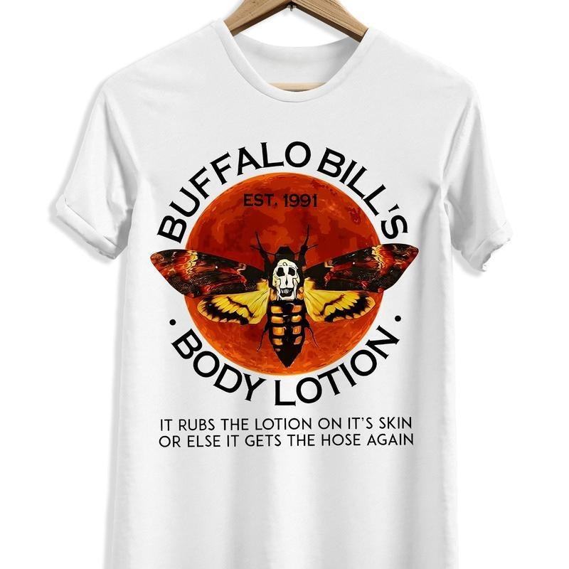 Buffalo Bill Body Lotion Halloween - Adult & Kids T-Shirts, Sweatshirts & Hoodies apparel design preview 1