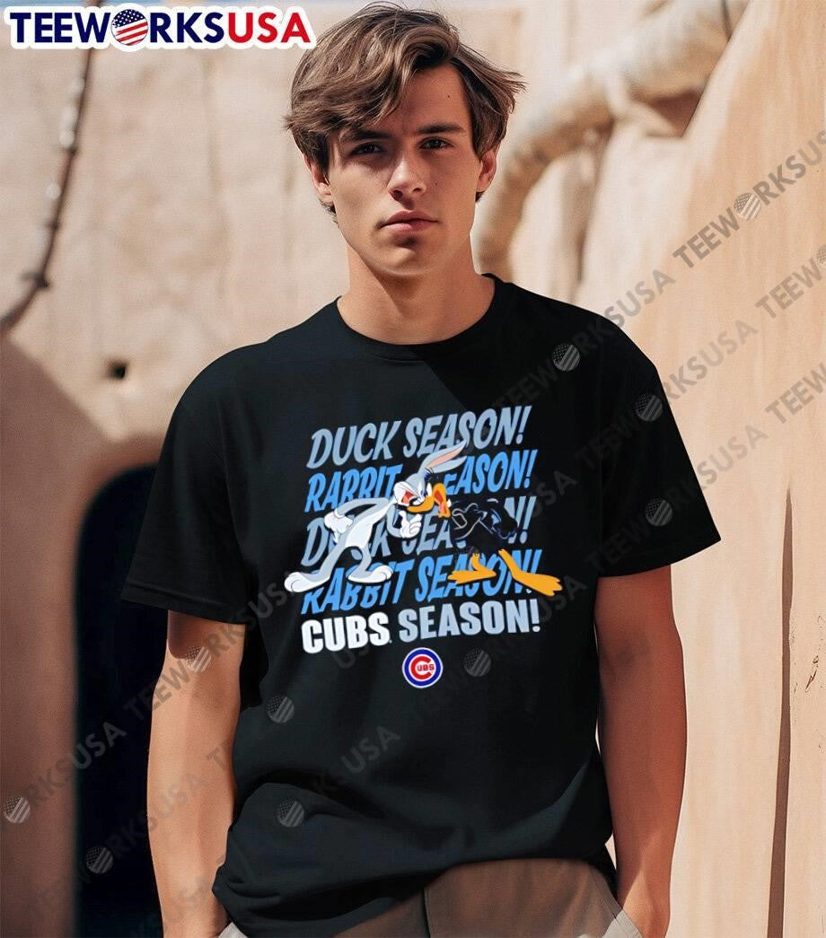 Bugs Bunny Daffy Duck Season Rabbit Cubs Team - Adult & Kids T-Shirts, Sweatshirts & Hoodies apparel design preview 1