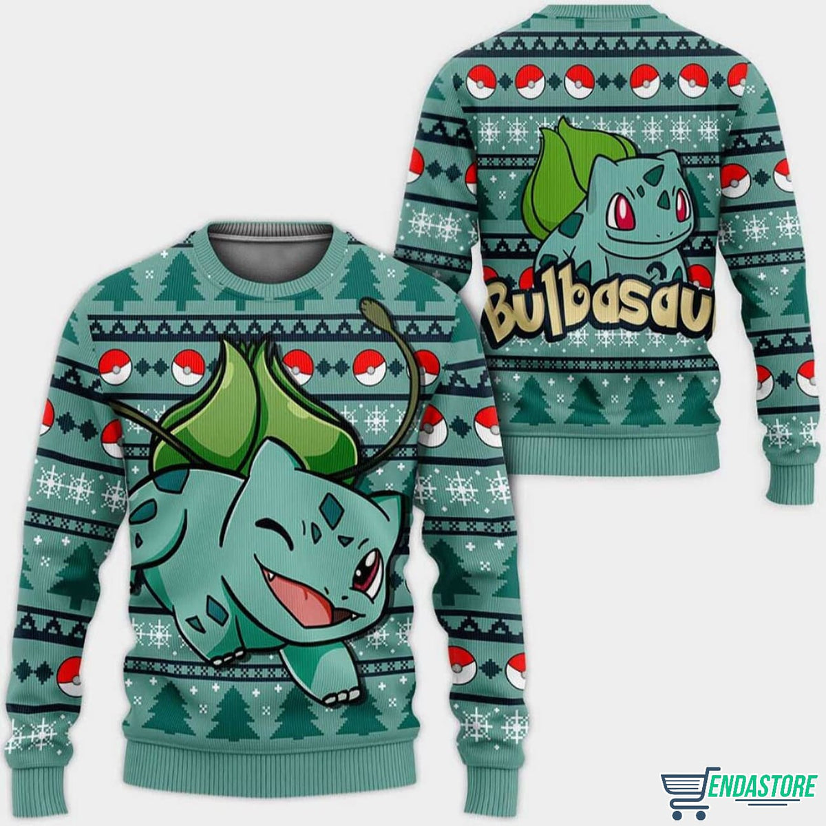Bulbasaur Bulbasaur Christmas Sweatshirt 3D Ugly Christmas Sweater - Holiday Gift product image