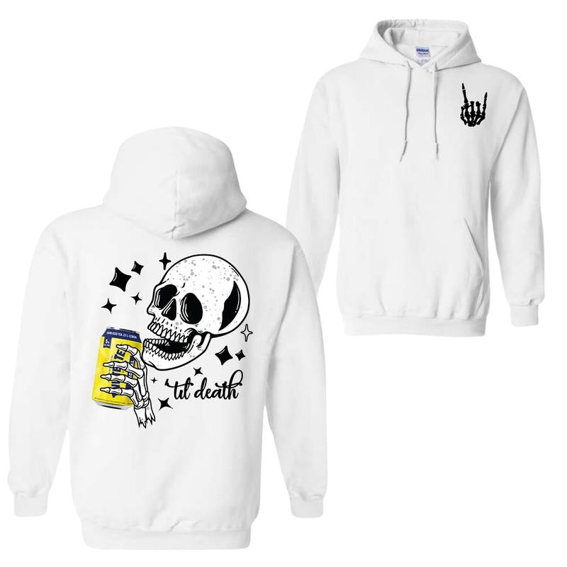 Bull Energy Drink 2 Sided Twisted Tea Til Death - Adult & Kids T-Shirts, Sweatshirts & Hoodies apparel design preview 1
